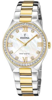 Montre FESTINA pour Femme F20659/1 Petite Boîtier en Acier Inoxydable Multi Bracelet en Acier Inoxydable Multi