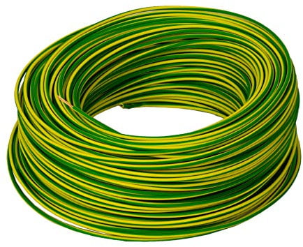 H07V-K Kabel 4 mm² grün-gelb 10 Meter ALPTEG