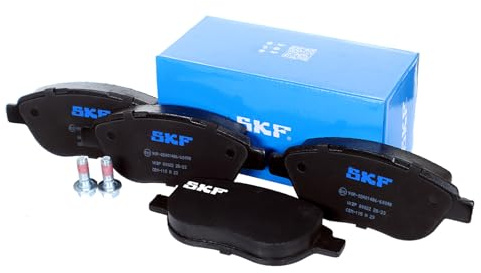 SKF Scheibenbremse Bremsbelag VKBP 80022-4er Set - Position Vorderachse Höhe 77 mm Länge 170 mm Breite 81 mm Dicke 18,4 mm - OE Qualität