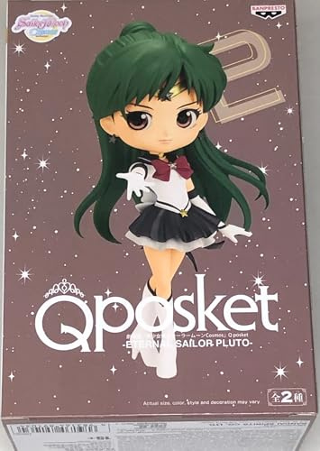 Banpresto Figur Q Posket Eternal Sailor Pluto Pretty Guardian Sailor Moon Cosmos Film (Ver.A) 14 cm Mehrfarbig BP89103P