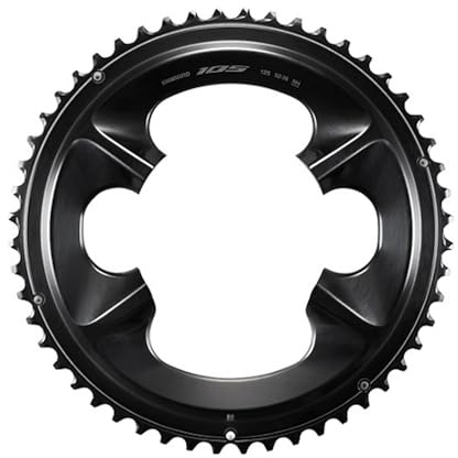 Shimano Kettenblatt 52T-NH Zubehör für das Radfahren, Erwachsene Unisex, Mehrfarbig, Einheitsgröße