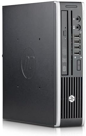 HP Elite 8300 USDT, Intel Core i5-3470, Ram 8Gb DDR3, SSD 256Gb, Windows 10 Pro e Libre Office, Pronto all'uso (Ricondizionato)