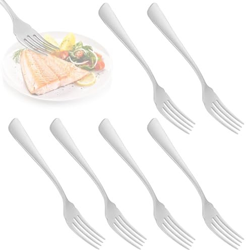 Fourchette à poisson acier inox 6 pieces elegance durabilite nettoyage facile