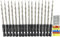 FTG USA Replacement Tapered Countersink Drill Bit Set 16 Pc #6 (9/64) Countersink Bit Same Size Bit Replacement Only, Countersink Replacement Drill Bit Secured with Pin and Storage Container