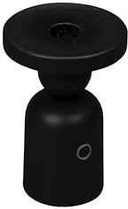 Konstsmide LED Tischleuchte Nantes | schwarz | Indoor/Outdoor | 8,5 x 8,5 x 12,5 cm | 7833-750