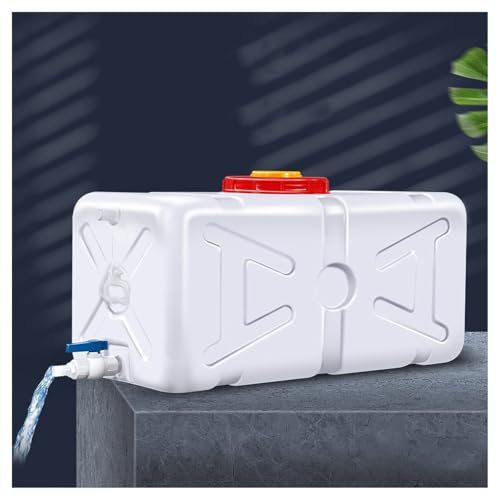 Générique Réservoirs de Transport d'eau avec robinets Seaux de Stockage d'irrigation Portables, réservoirs de Collecte d'eau de Pluie de Jardin (200 l)
