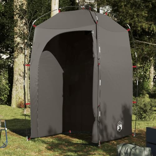 Homgoday Tente de douche imperméable marron, Tonnelle pliable pour camping, fêtes, mariages, terrasse, patio, extérieur, plage pergolas