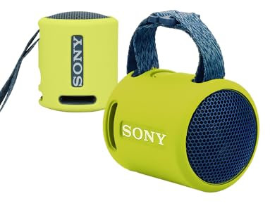 Protective Silicone Cover for SONY SRS-XB 100/SRS-XB 13 Portable Bluetooth Speakers - Shockproof, Dustproof, and Waterproof for Worry-Free Use Anywhere,Green