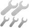 NUOBESTY 5pcs Caravan Plumbing Spanners Gas Bottle Wrench Stainless Steel Ratchet Wrench