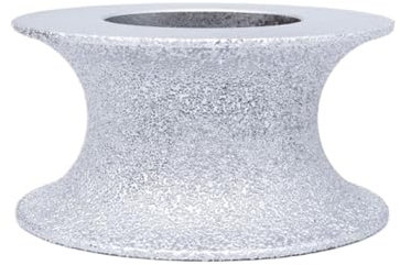 ZHaotn Diamond Grinding Wheel Vacuum Brazed Full Bullnose Diamond Router Bit Profiling Wheel For Stone Granite Edge Abrasive