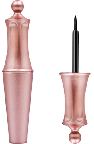 Magnetischer Flüssiger Eyeliner 4ml für Wimpernbänder, Roségold | Wischfeste Formel, 2 Stück, für Zuhause und Besondere Anlässe, für Teenager