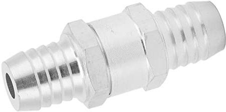 Mingzhe Clapet Anti-retour Huile, Alliage D'aluminium Universel pour Carburant Eau, Inhibe le Reflux, Empêche le Démarrage Difficile avec Clapet Anti-retour Huile (16mm)