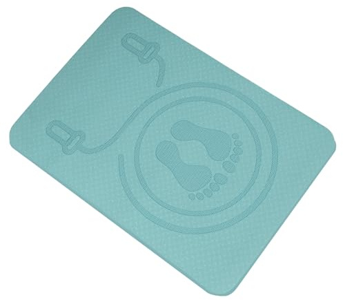 Toyvian Skipping Mat Jump Rope Pad Thickened Tpe Floor Protector for Boys and Indoor Home Gym Exercise Circle Mat for Comfortable Workout