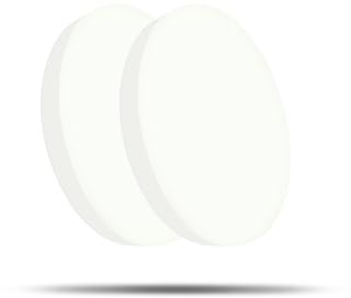 RUIQIO LED Ceiling Light Radar Motion Sensor: 2 Pack Lights Ceiling 12W | 18LED 6000K Radar Sensor Ceiling Light for Bathroom, Loft, Shed, Garage, Hallway Round 9 Inch