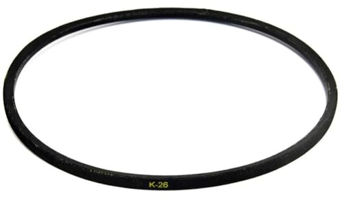 Lagomloot K26 Keilriemen, 660 mm Innenumfang, 8 mm Breite, Gummi-Antriebsriemen, für Bohrmaschinen, industrielle Landwirtschaftsgeräte