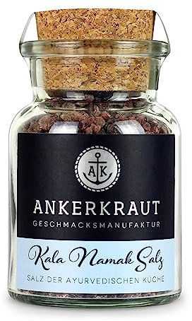Ankerkraut Kala Namak - Sal de azufre, 150 g, en cristal de corcho