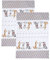 SPOTTED DOG GIFT COMPANY 2er Set Geschirrtücher Baumwolle in 50x70 cm - saugstarke und langlebige Küchentücher, Geschirrhandtücher süß Hundemotiv, Hund Geschenk für Hundebesitzer