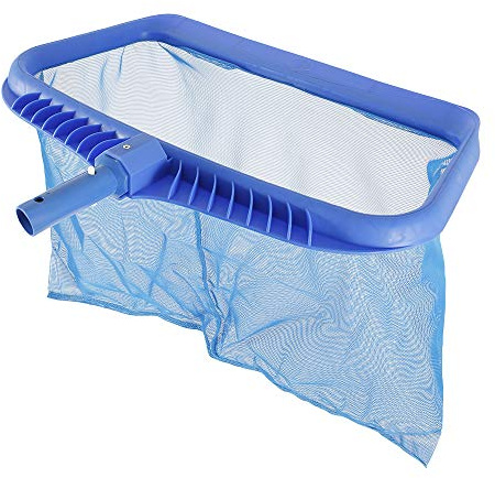 Epuisette Piscine Fine sans Manche, Outil Nettoyage Piscine, Filet Nettoyer Feuilles Surface ou Fond 50x40 cm