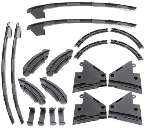 Howdens Lamona Oven Cooker Vent Hood Side Slide Panel Extractor Fix Kit HJA2230 HJA2240 (Pack of 2)