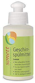 Bio Geschirrspülmittel Lemon, Sonett (4 x 120 ml)
