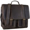 STILORD 'Marius' Sac de Professeur d'Enseignant en Cuir Sac d'École Grand Porte-Documents d'affaires Épaule Compartiment pour PC Portable, Couleur:Marron - foncé