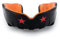 YOKKAO Muay Thai Boxing Mouth Guard – Boil and Bite Mouthguard with case for All Contact Sports, Easy Breathing Mouthpiece for Adults - Black/Orange