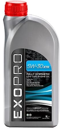 ExoPro 5W-30 ACEA C3, API SN Full Synthetic Low SAPS Motor Oil 1L