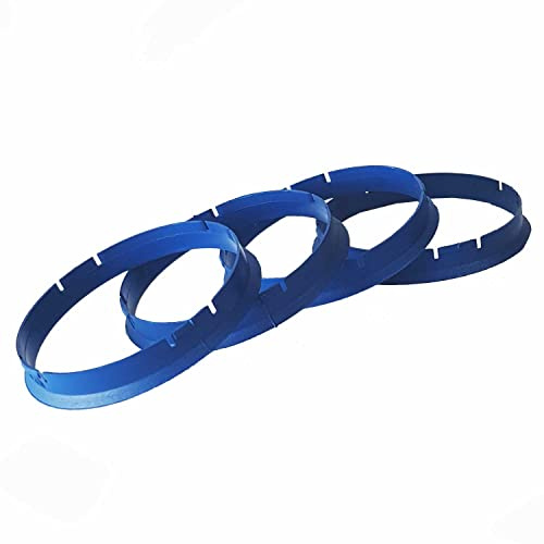 Tunershop 4X Anillos centradores 72,5-57,1mm Adecuado para Borbet Llantas Compatible con Seat Alhambra Altea Exeo Leon Toledo