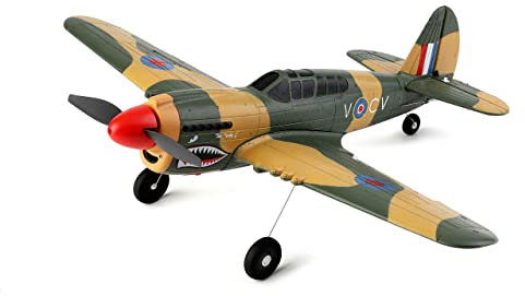 Amewi 24110 AMXFlight P40 Fighter 4-Kanal 3D/6G, RTF, Tarnfarben