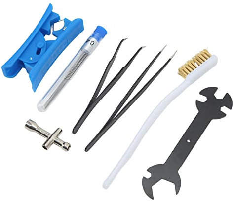 Nozzle Cleaning Tool Wide Combination Ergonomic Design 3D Printer Nozzle Cleaner Brush for Maintenance