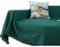 Homxi Bezug Sofa 1 Sitzer,Sofa Überzug Einfarbig Baumwolle Überwurf Sofa Sofa-Handtuch Grün Sofa Überzug Universal 90x150CM