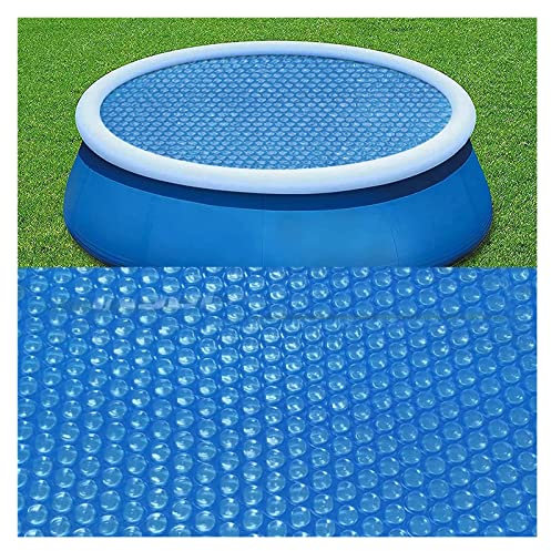 Oberirdische runde Solar-Poolabdeckungen, Whirlpools im Freien/aufblasbare Pool-Solarheizdecke, staubdicht und Wärmespeicherung, 1/1,5/2/2,6/3,5/4,5/5/6 m Durchmesser (Größe: Durch