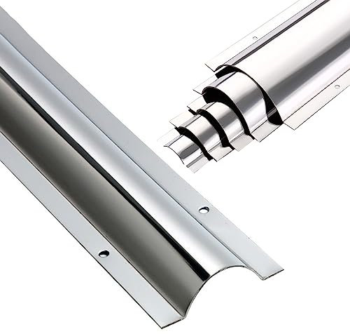 Goulottes Câbles en acier inoxydable, Système de suppression de défauts de câble d'extension de demi-cercle avec vis Pour protéger les câbles et prévenir les risques de trébucher ( Color : Length 100c