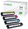Kineco TN248CMYK Tonerkartuschen kompatibel für Brother DCP-L3560CDW MFC-L3760CDW HL-L3240CDW HL-L3220CW MFC-L3740CDW DCP-L3520CDWE, TN248-VAL (Schwarz,Cyan,Magenta,Yellow)