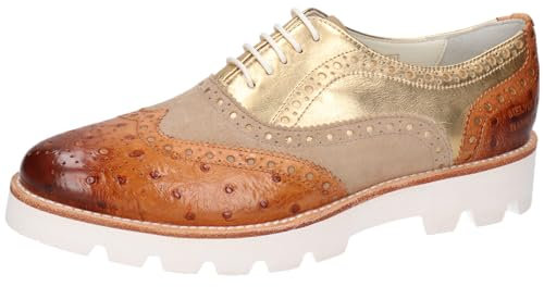 Melvin & Hamilton Molly 2, Oxford Mujer, Beige, 38 EU