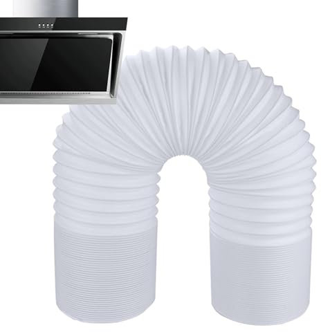 Tubo Flessibile per Condizionatore Portatile, Tubo di Scarico Universale per Condizionatore, Tubo Flessibile di Scarico AC Diametro 5,91, Tubo di Sfiato con Filettatura Diametro, 3 metri