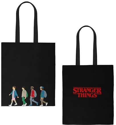Cinereplicas Stranger Things - Tote Bag Stranger Things - 42 * 38cm - Licence Officielle