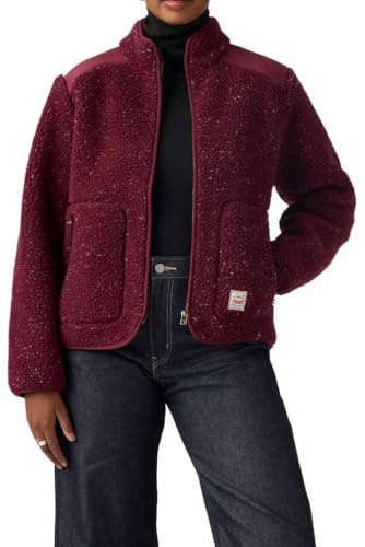 Levi's Sienna Sherpa Jacket H225 Nep Tawny Port, H225 Nep Tawny Port, M