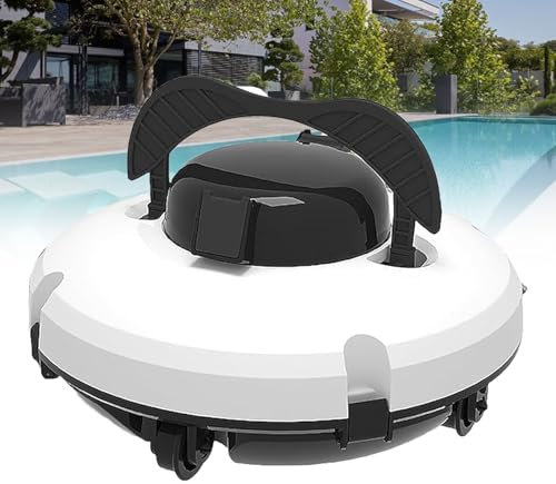 Robot Intelligent Sans Fil pour Piscine - Mécanisme Professionnel d'Escalade | Brosses Rotatives 360° | Surveillance en Temps Réel des Débris | Vitesse de Nettoyage 3X Supérieure