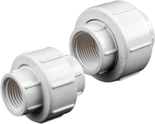 Raccordo per tubo Raccordo per tubo dell'acqua, 1 pezzo 1/2'' 3/4'' 1'' filettatura femmina PVC raccordo unione accessorio per tubo dell'acqua raccordi per acquario adattatore per irrigazione piante