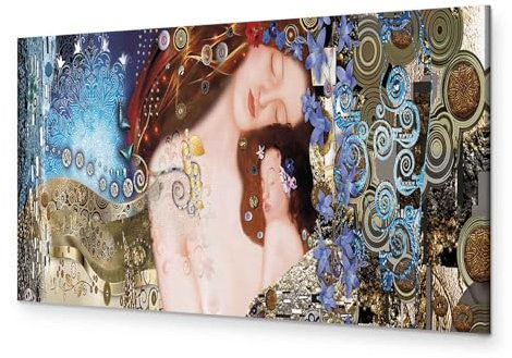 murando - Leinwandbild Mutter und Kind, 120x40 cm, 1-teilig, Schlafzimmer