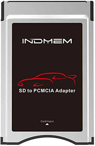 PCMCIA auf SD-Karte Speicherkartenadapter SDHC auf PC-Kartenkonverter Lesegerät für Mercedes Benz S, E, C, GLK, CLS Klasse COMAND APS System Media Player