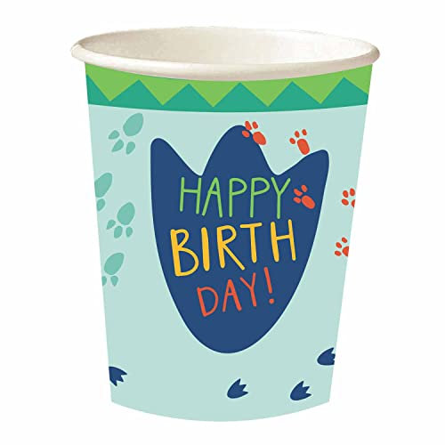 Amscan 9912586 Dino Mite 250Ml Paper Cup