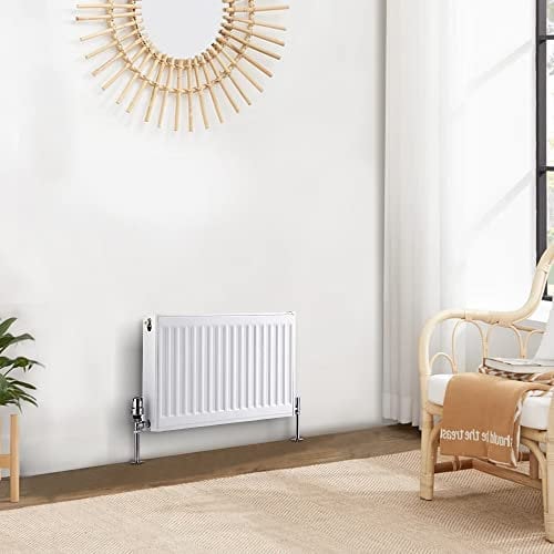 NRG Modern Type 22 Central Heating H400 x W600mm Compact Double Convector Radiator White