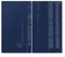 DEQORI Herdabdeckplatten Glas | 2er Set 60x52 cm | Unifarben - Dunkelblau | Ceranfeld Abdeckplatten in Küche | Herd-Abdeckungen universal | Glasplatten & Schneidebretter für Kochplatte