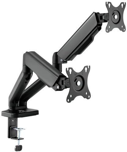 Advance Ergomount Dual Supporto per Monitor PC Standard o Curvo