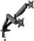 Advance Ergomount Dual Supporto per Monitor PC Standard o Curvo