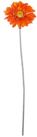 Deco Woerner Künstliche Gerbera 54 cm orange 2 Stück Deko Blumen Kunstblumen Künstliche Gerbera