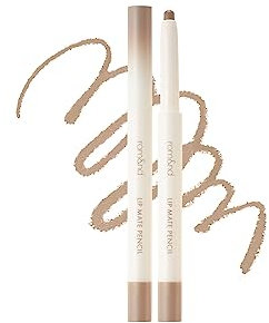 rom&nd LIP MATE PENCIL (6colors) | lip liner, lip pencil, lipliner, lipliner pencil, lipliners | 13g, 0.46 oz (05 TAUPEY SHADE, 13g)