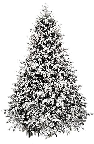 XONE Albero di Natale INNEVATO White Montgomery 210 CM